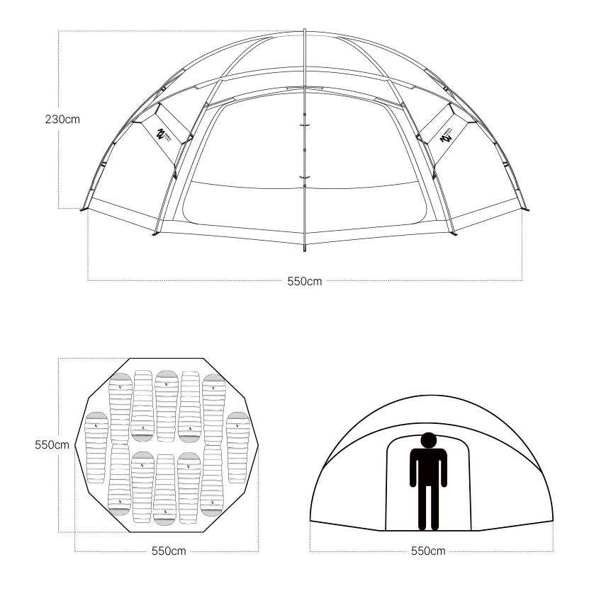 Minimal Works｜Big Ball R｜球帳｜Charcoal