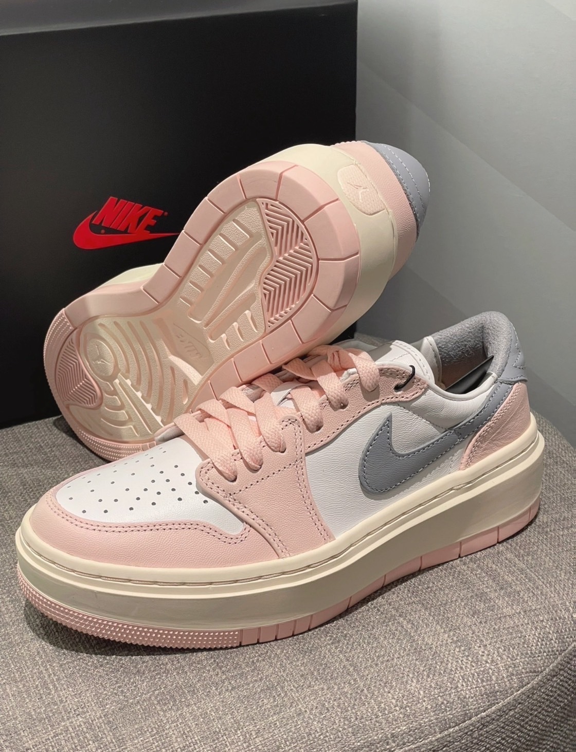 KTQ STORE ‧  Air Jordan 1 Elevate "Atmosphere" 粉紅狐狸 嫩粉 DH7004-600