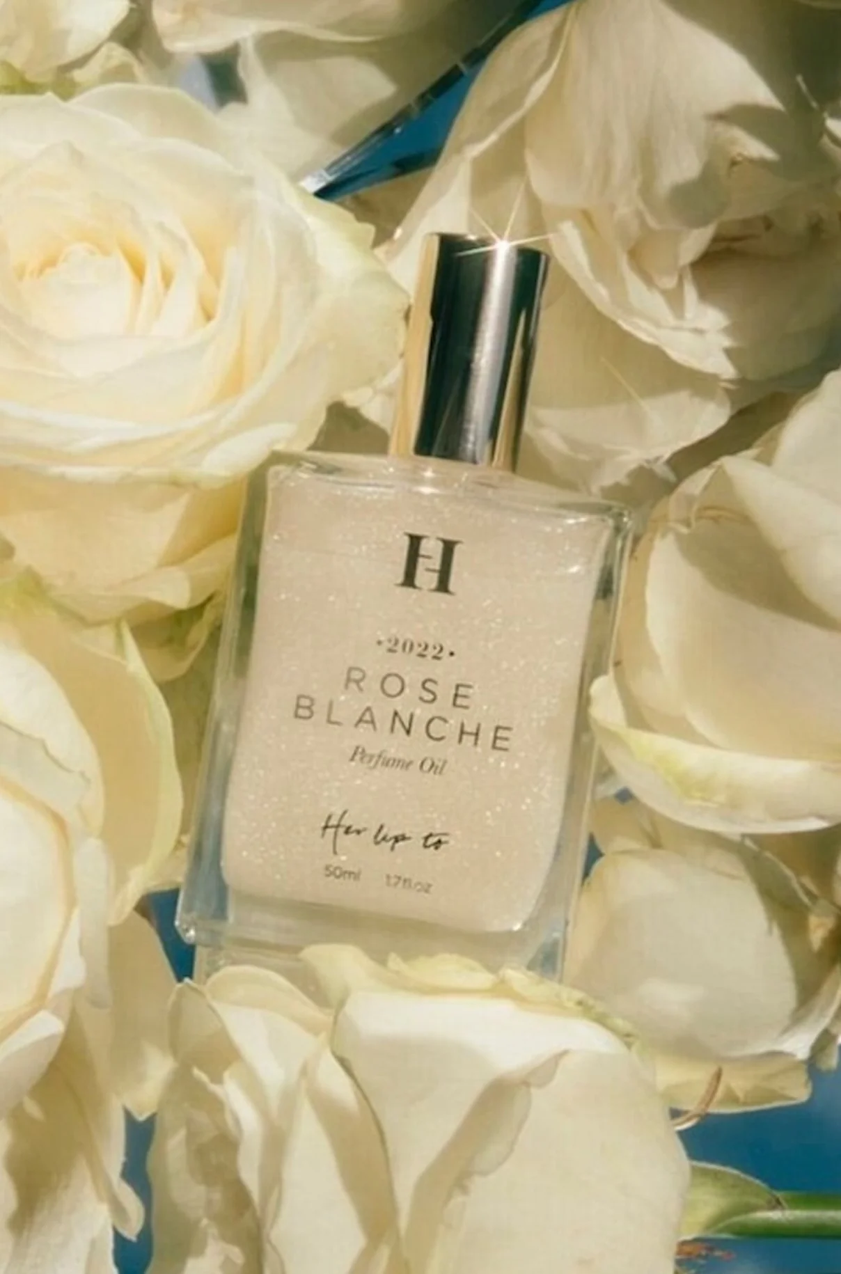 小嶋陽菜 HER LIP TO Perfume Oil ROSE BLANCHE 50ml
