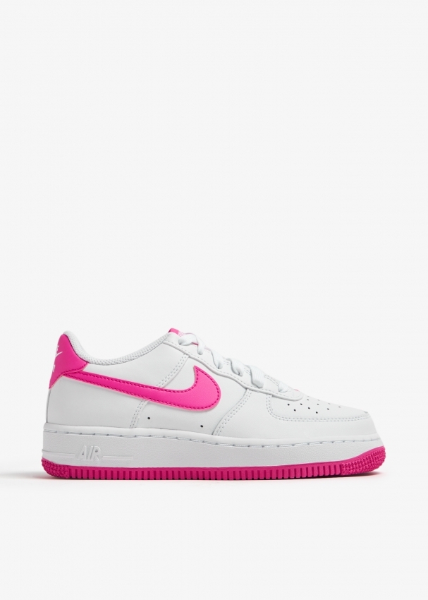 【預訂】NIKE AIR FORCE 1 白桃粉-GS