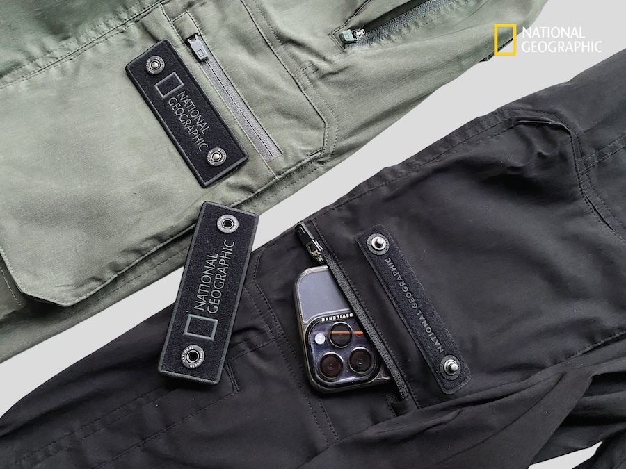 National Geographic 軍事布章 口袋機能工作褲