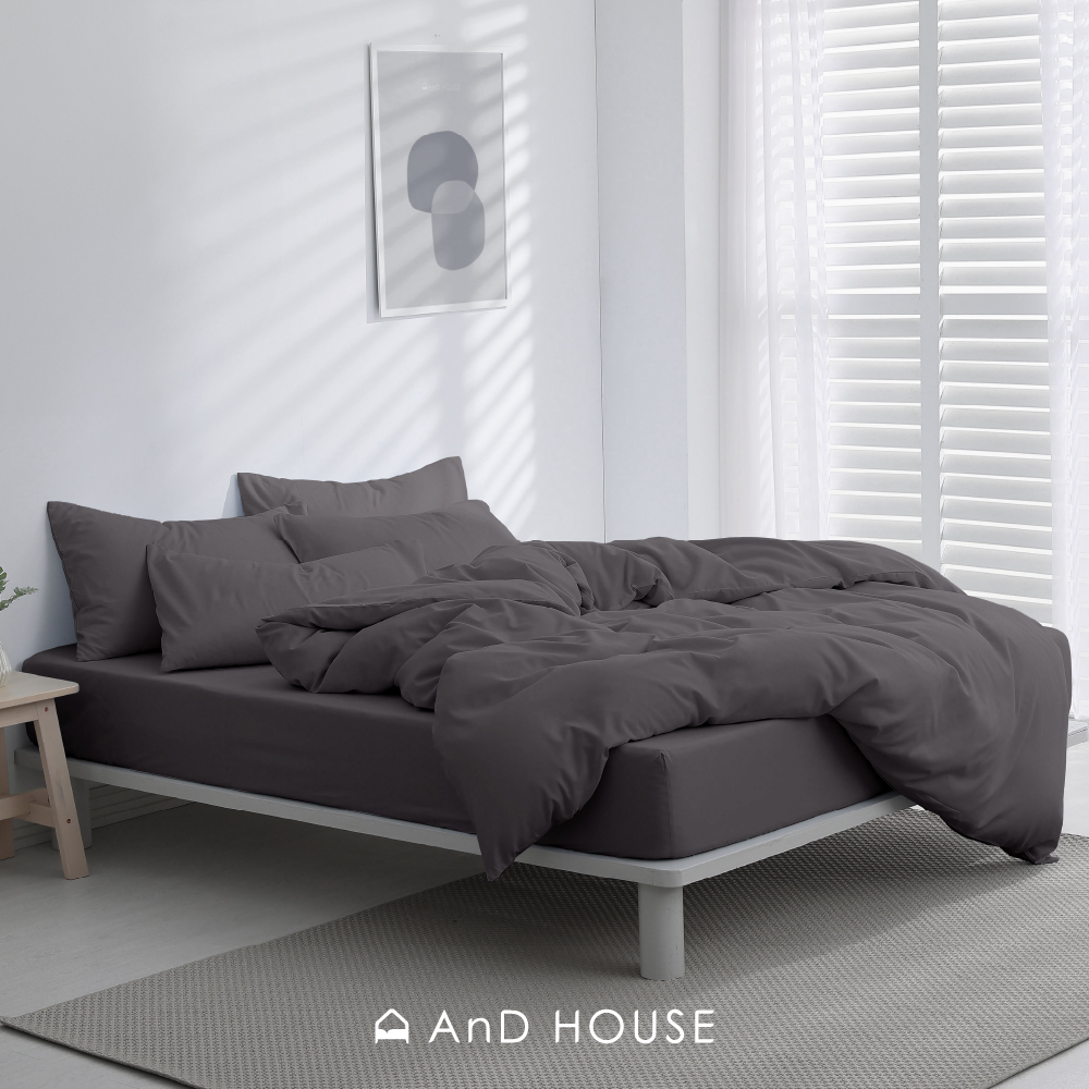 舒柔棉｜100%Polyester｜深灰｜單品&床包被套組