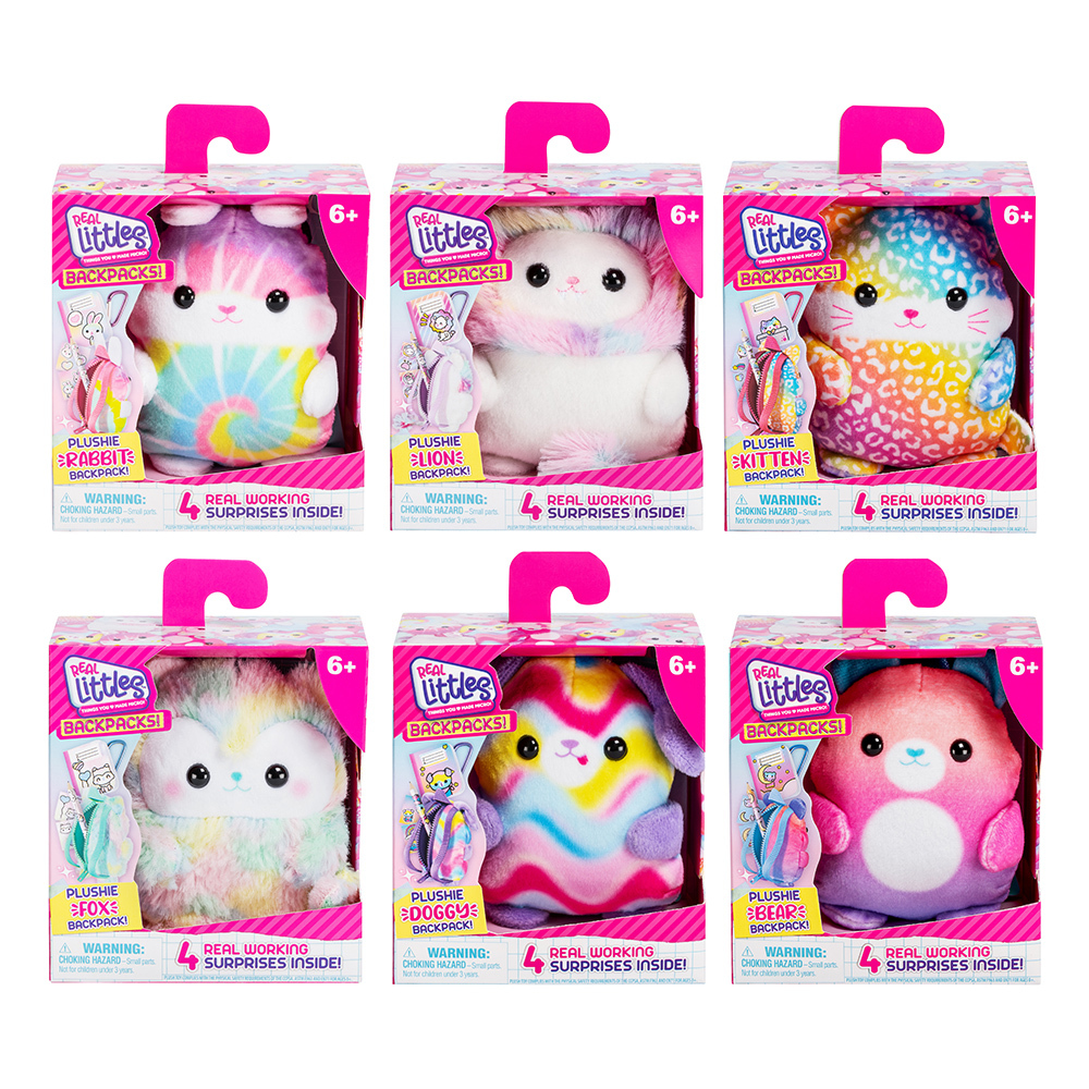 Real Littles S7 絨毛寵物背包
