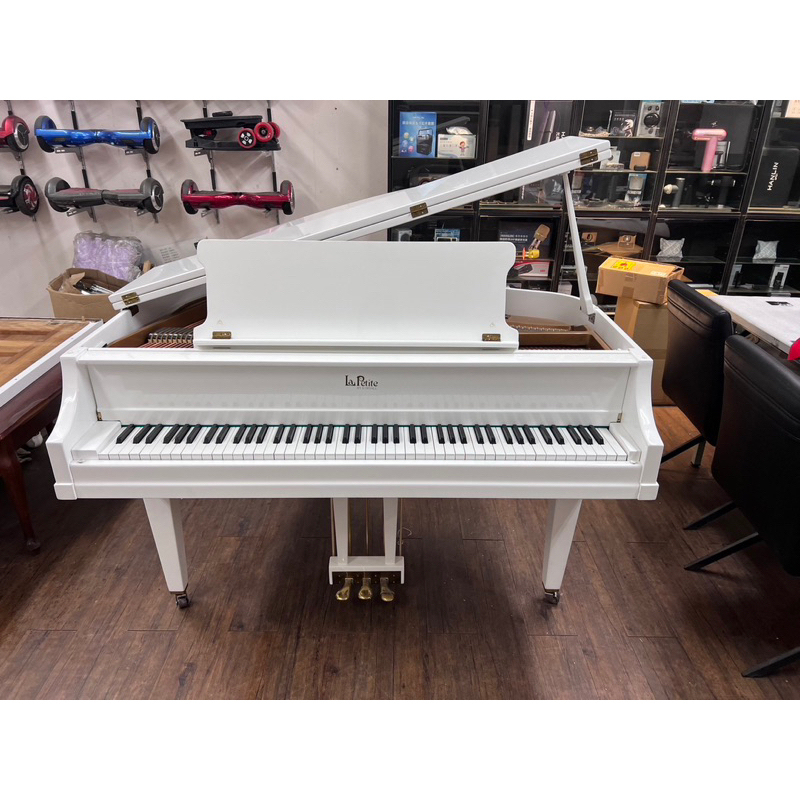 夢幻白 美國 La Petite kimball baby 小型演奏琴 平台琴 二手鋼琴 中古鋼琴 漢麟樂器鋼琴店