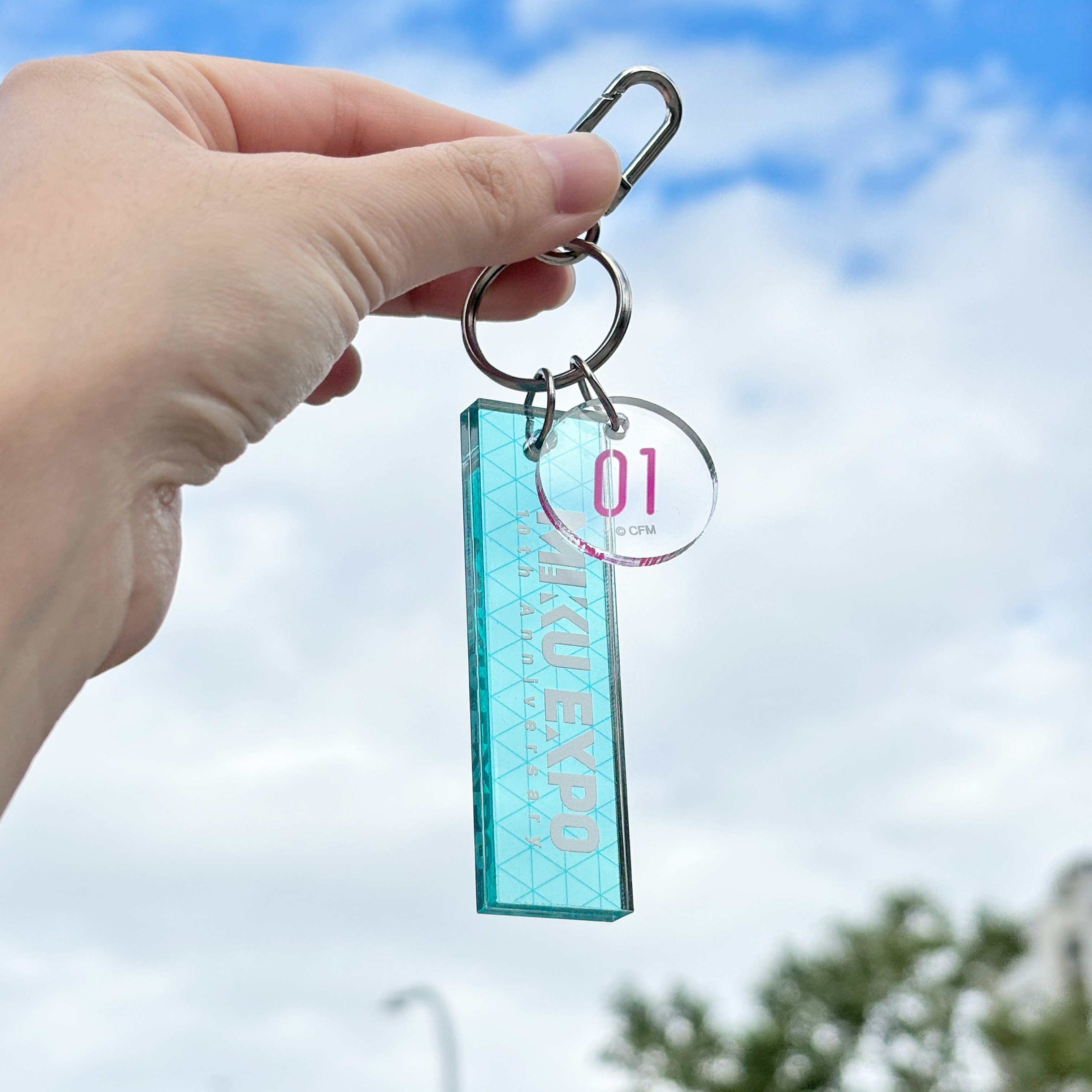 初音未來-MIKU EXPO 10th-鑰匙圈-10週年款