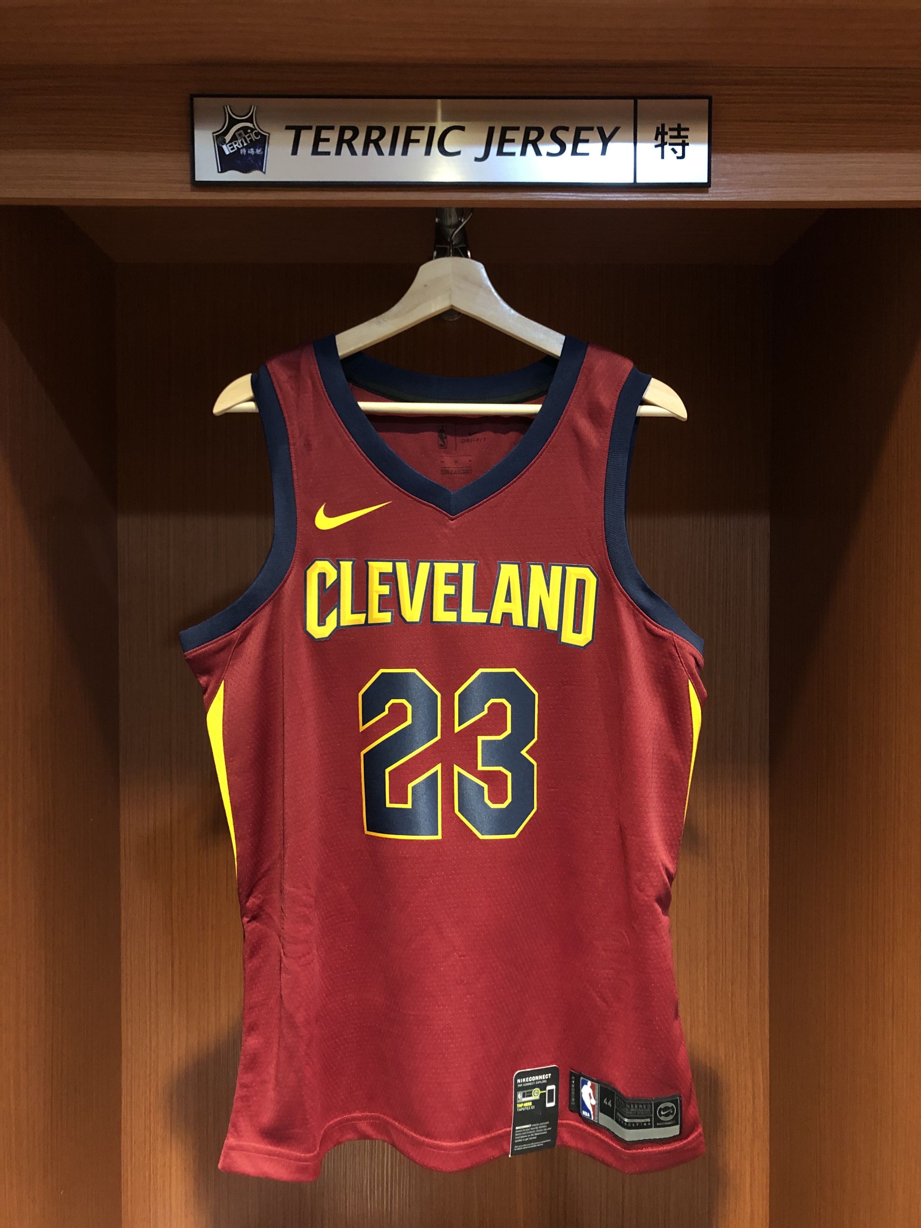 NBA球衣 Lebron James 克里夫蘭騎士酒紅 Icon Nike Swingman 球迷版 熱轉印 全新