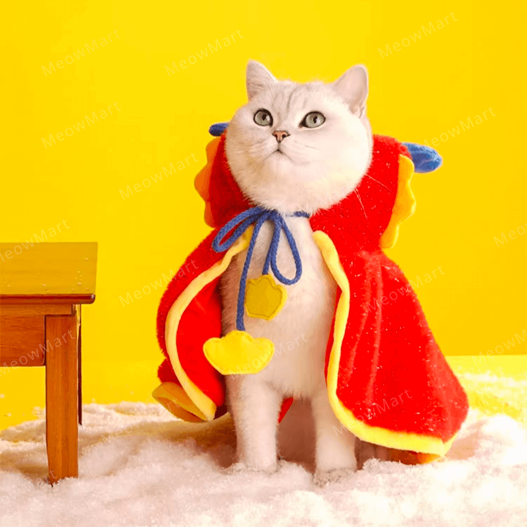 zeze 神龍擺尾貓斗篷貓披風