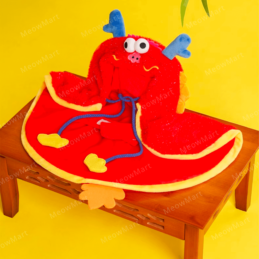 zeze 神龍擺尾貓斗篷貓披風