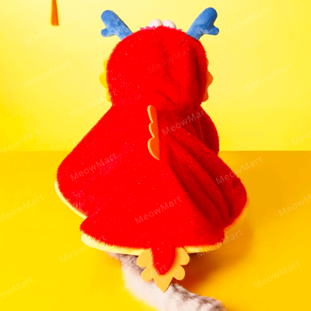 zeze 神龍擺尾貓斗篷貓披風