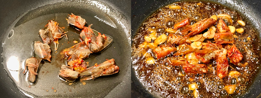 天時莓果-鹹蛋蝦仁蛋炒飯-步驟7.8