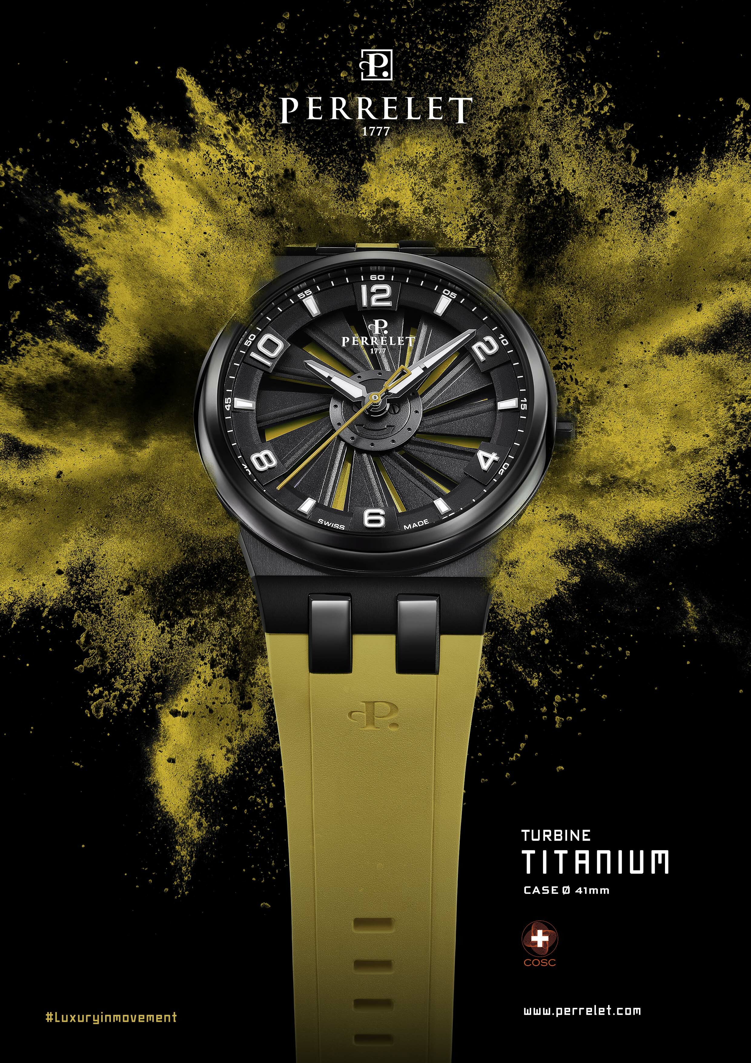 TURBINE 41 TITANIUM YELLOW