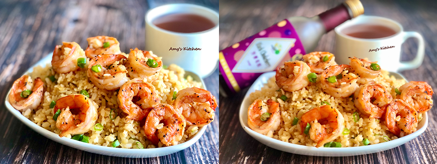 天時莓果-鹹蛋蝦仁蛋炒飯-步驟15