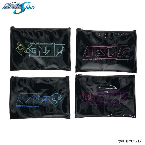Pbandai 預訂2024/3月 機動戦士ガンダムSEED　ネームデザインアイテム　PVCポーチ(全4種)
