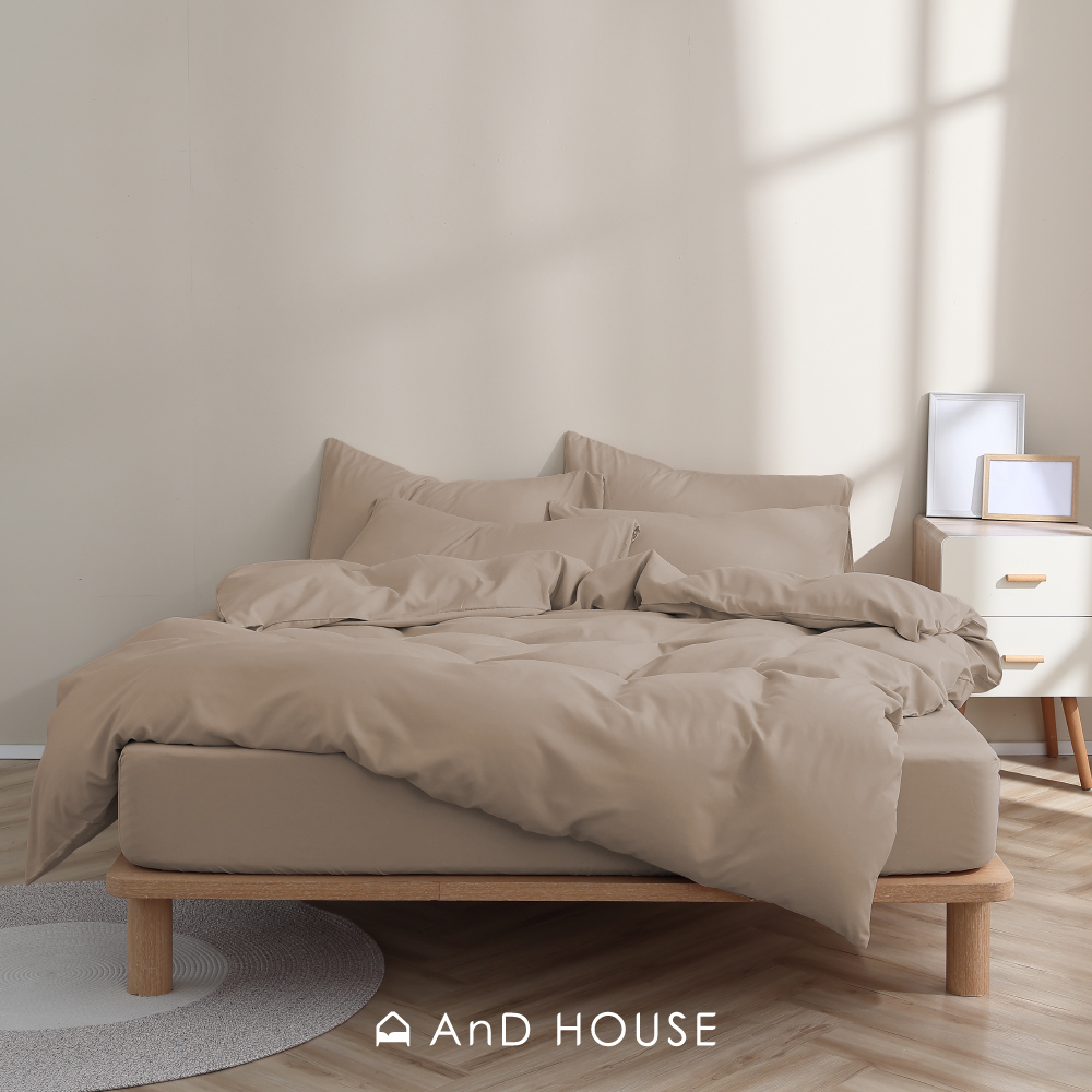 舒柔棉｜100%Polyester｜燕麥棕｜單品&床包被套組