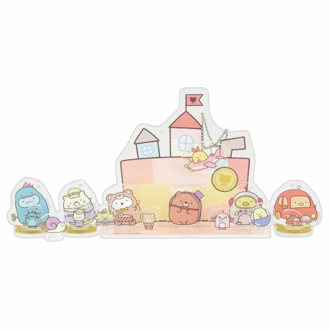 《 TAKARA TOMY 》手作 DIY 角落小夥伴 壓克力城堡立牌吊飾組(電影版3)