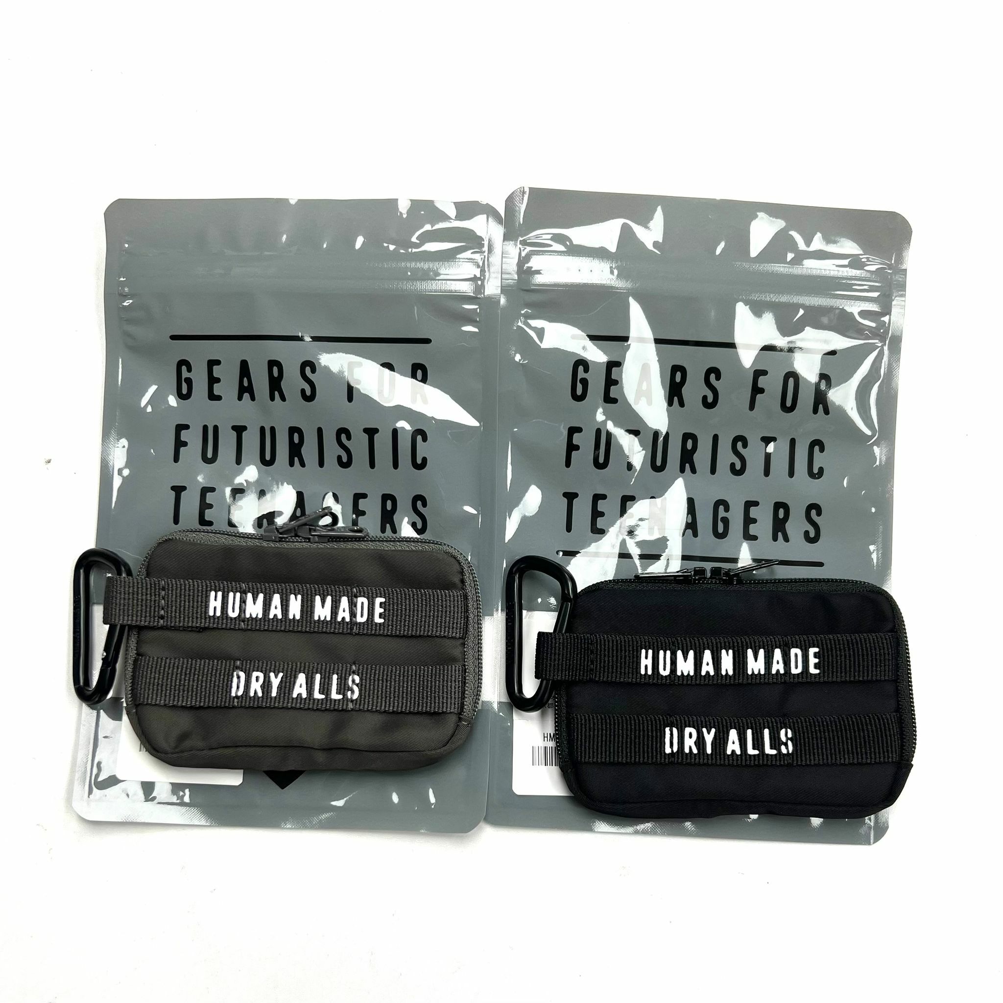 HUMAN MADE MILITARY CARD CASE (BLK/GRAY)