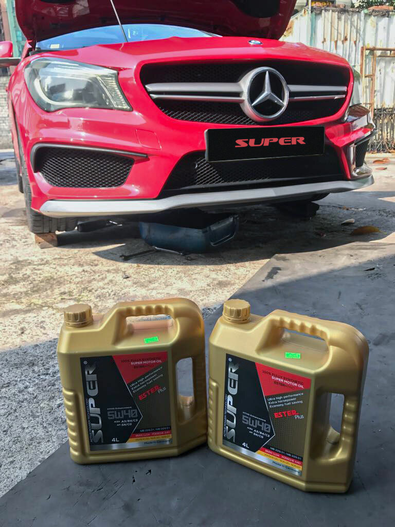 Suitable for Mercedes-Benz GLA45: Super Nano ESTER Plus 5W40 Motor Oil