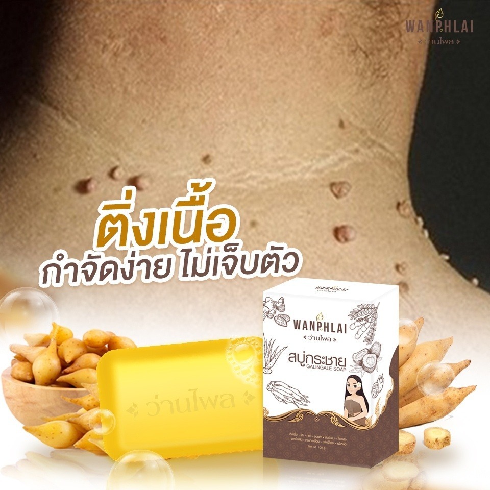 泰國WANPHLAI 多功效修護皮膚皂 100G