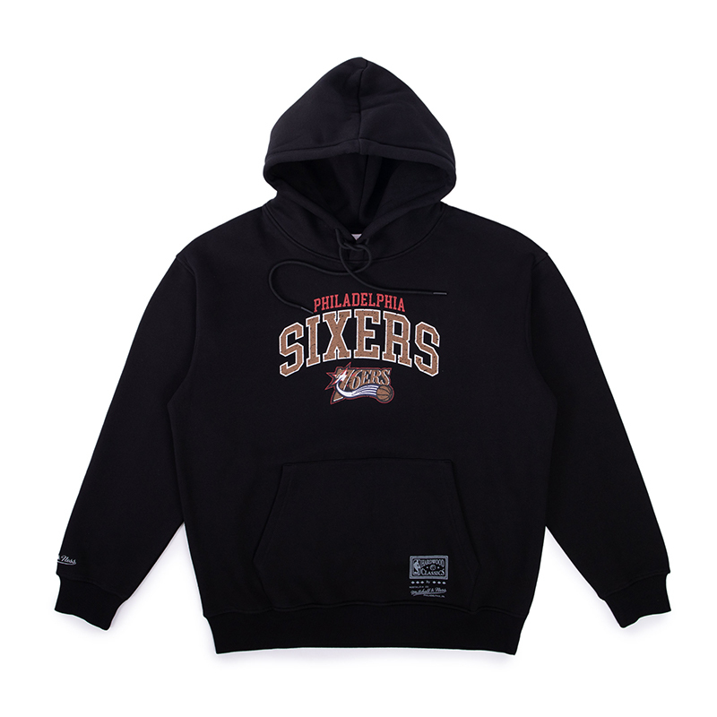 MITCHELL & NESS NBA TEAM ARCH LOGO DAD HOODIE SIXERS 76人隊 MNHO028P7 [台灣現貨]