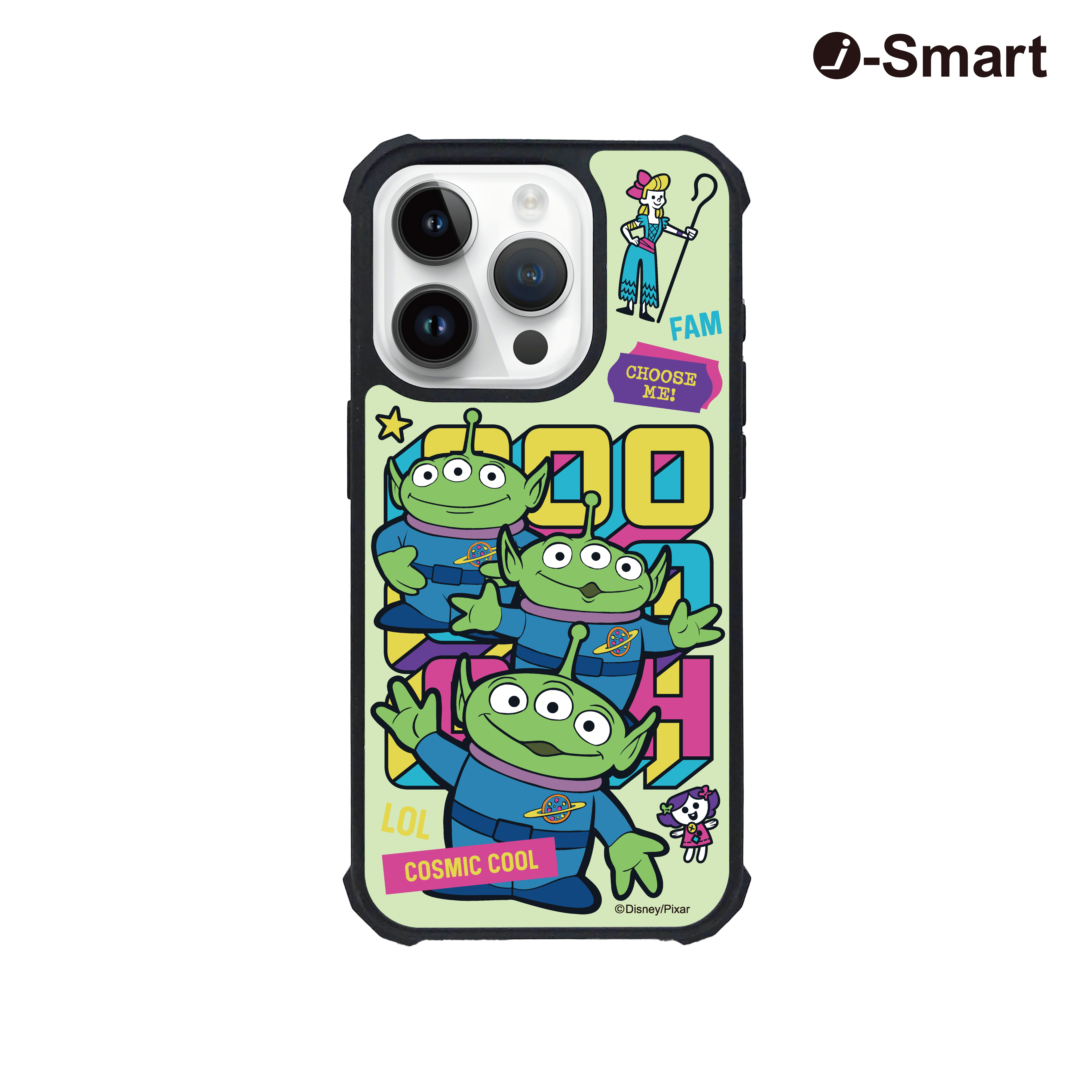 i-Smart-Toy Story系列MagSafe透明手機保護殼-三眼仔Alien