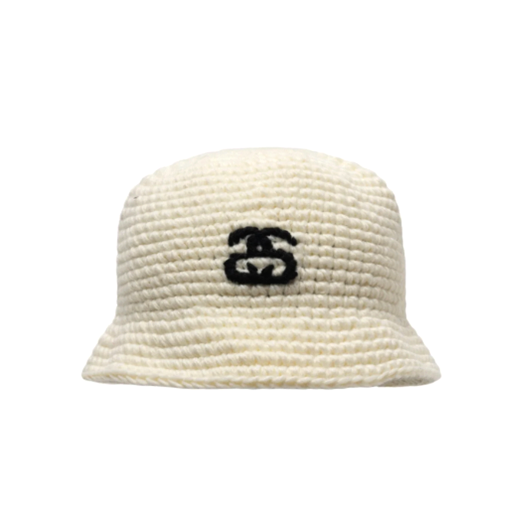 Stussy Bucket Hat SS Link Knit 雙S 針織漁夫帽| FLOMMARKET