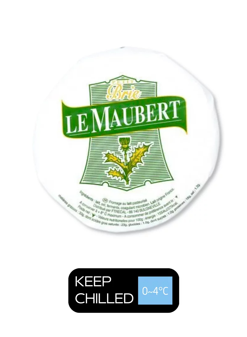法國布里經典芝士 France Le Maubert Brie Cheese  1公斤/件  (0-4℃)