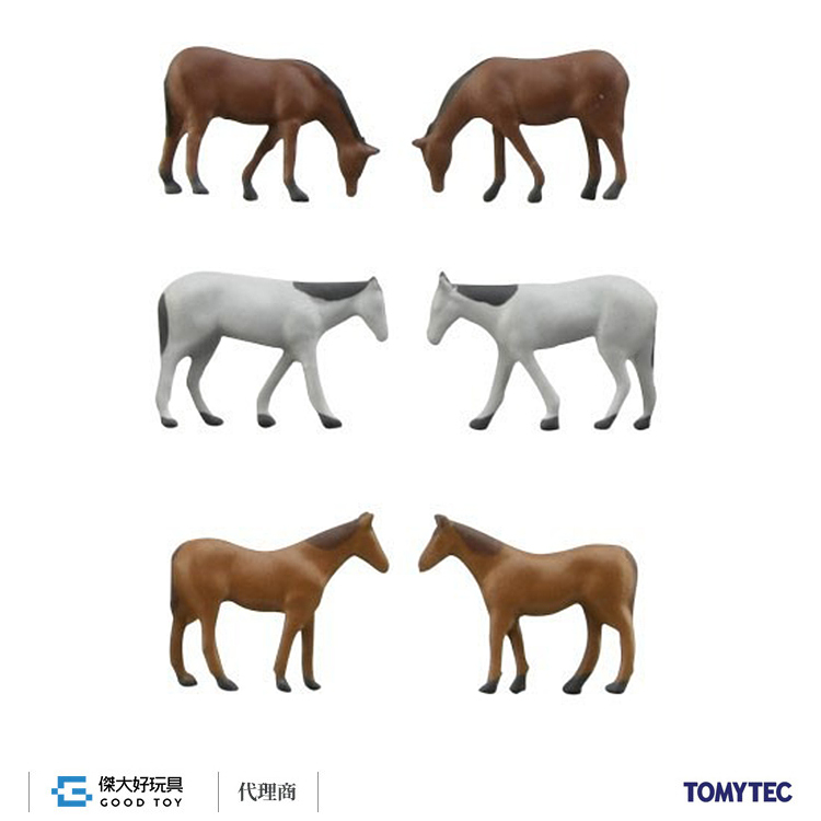 TOMYTEC 328155 動物 103-2 馬2