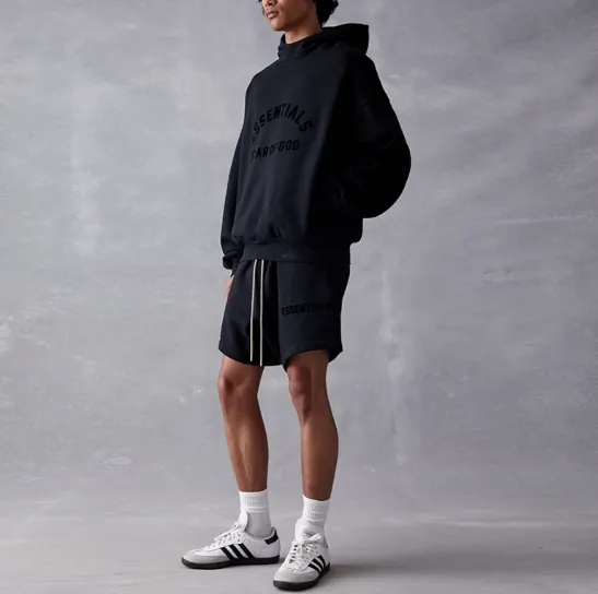 Essentials Hoodie 'Jet Black' 黑色帽T