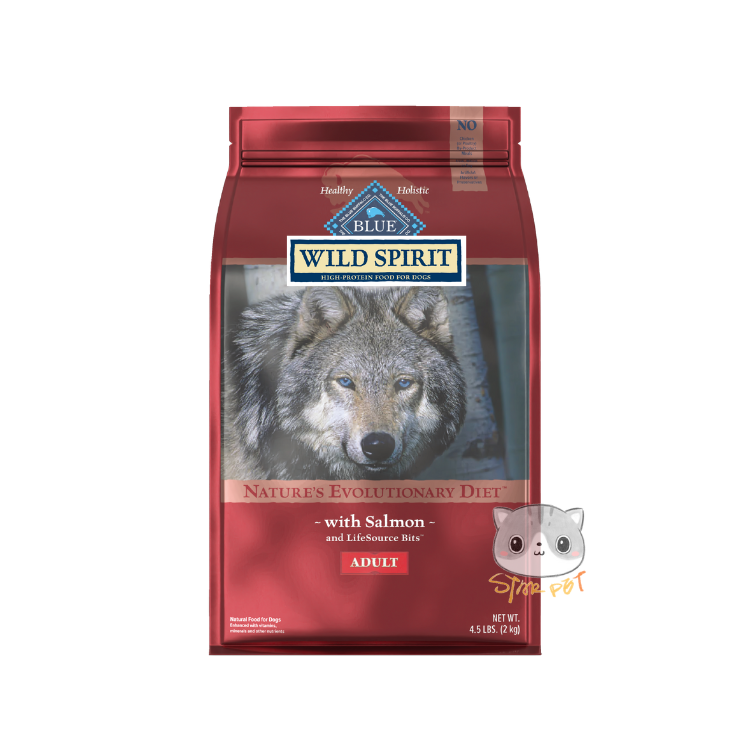 Blue Buffalo WILD Spirit Adult Salmon Recipe (4.5lb, 13lb, 24lb)