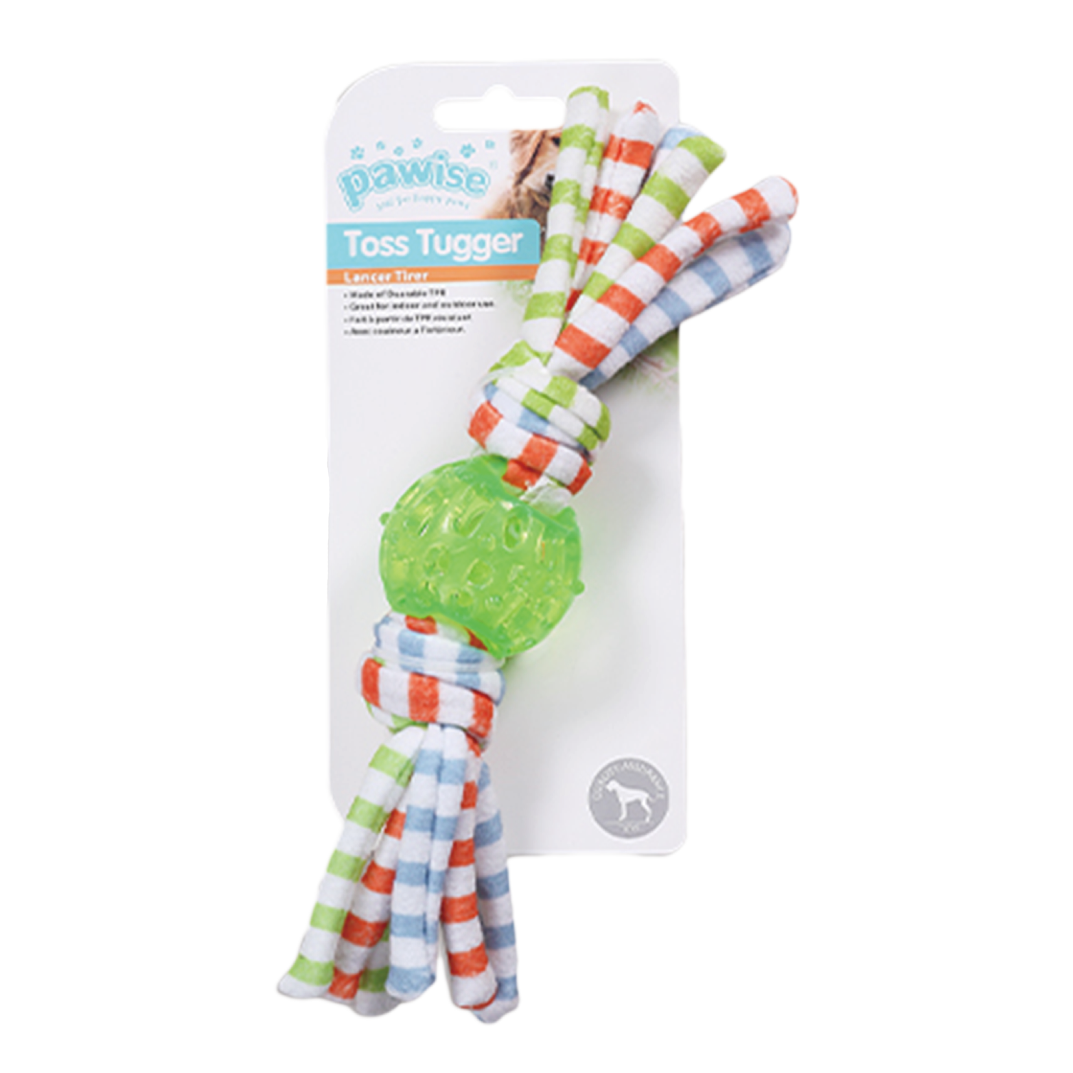 Pawise|Toss Tugger Ball (S) (NO.14621)