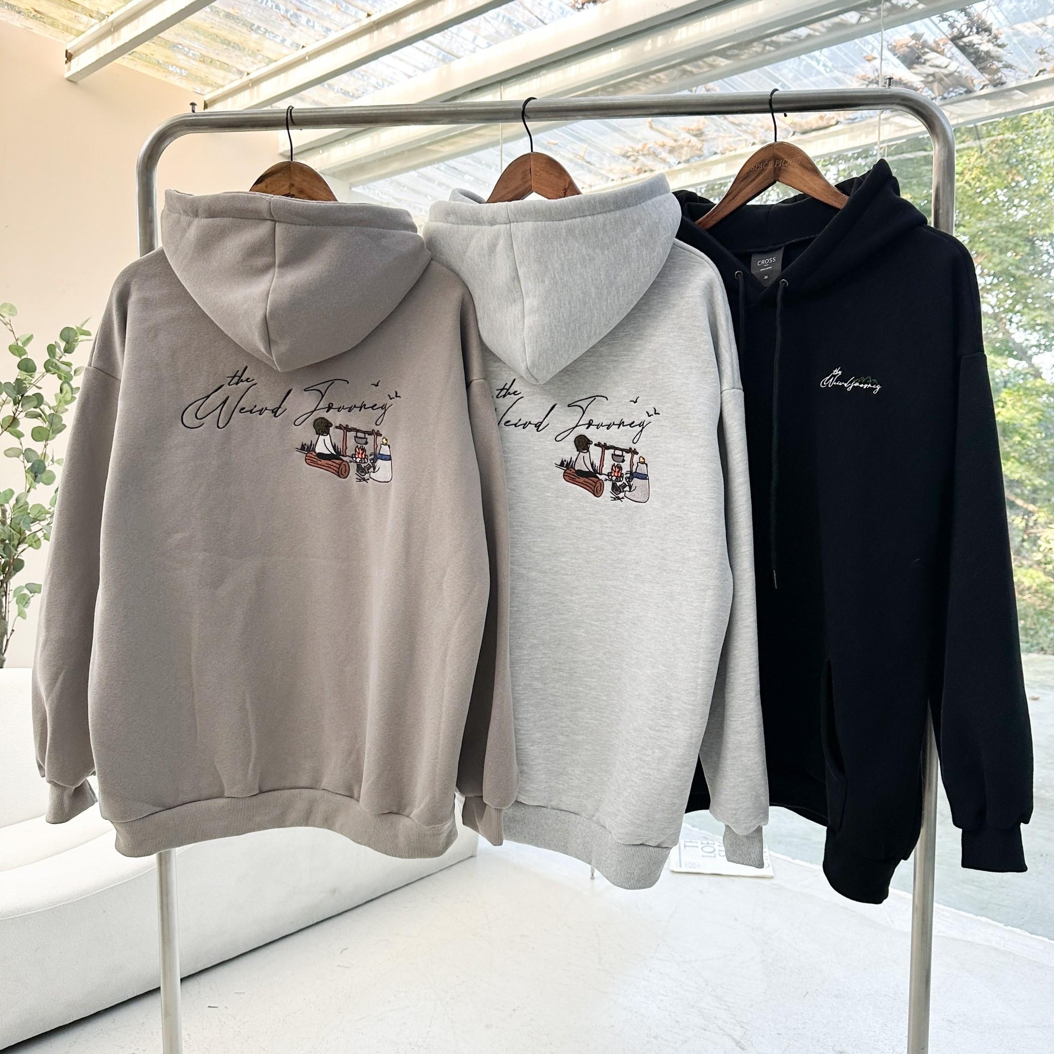 Concept 刺繡野營刷毛帽Tee 98157