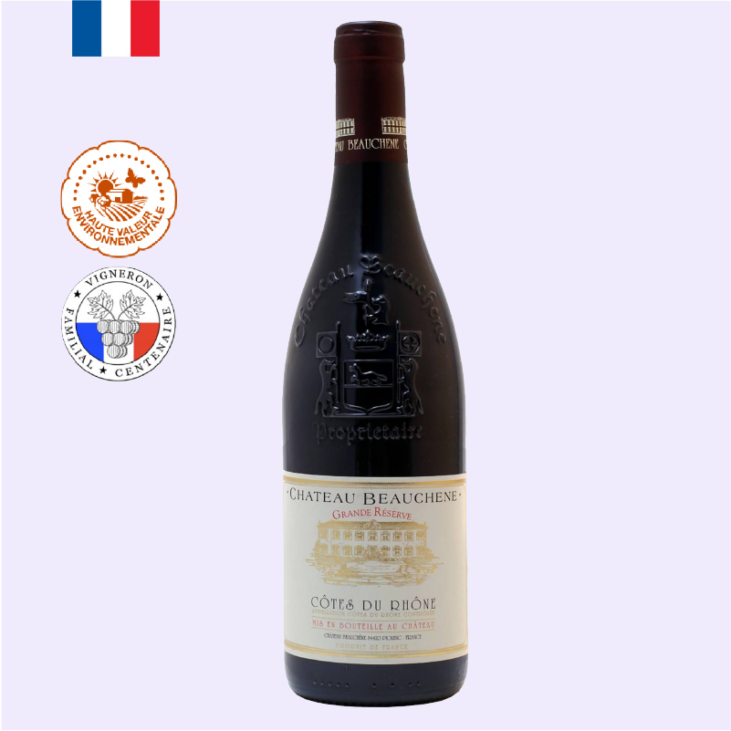 Chateau Beauchene -特級珍藏 羅納河谷 紅酒 Cotes Du Rhone Grande Reserve  2022【寶尚酒莊】