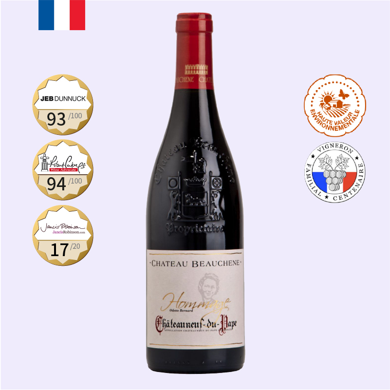 Chateau Beauchene - Hommage 教皇新堡 紅酒 2019【寶尚酒莊】