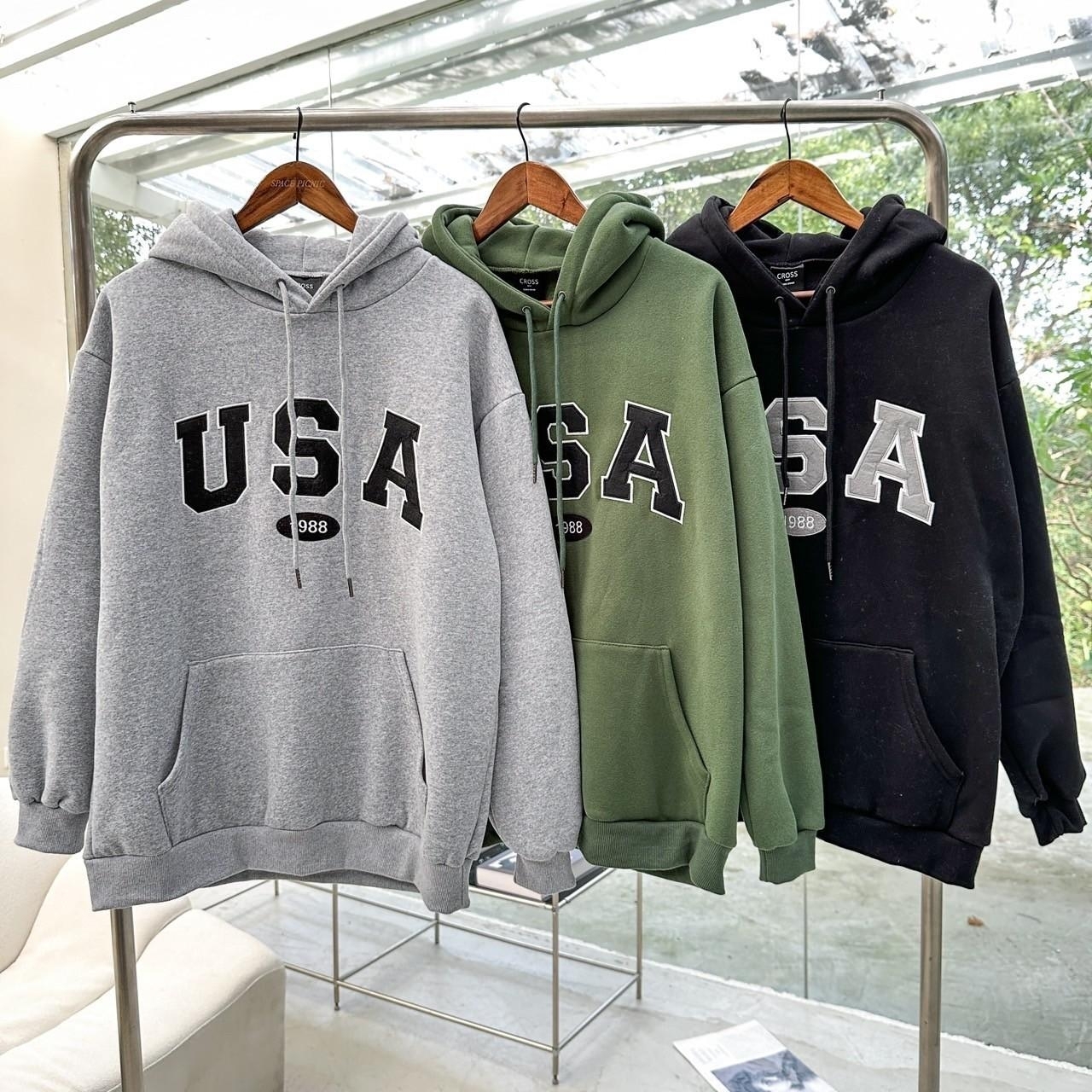 Concept 貼布刺繡USA帽Tee 98105