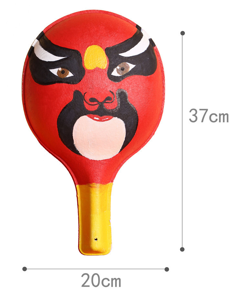 DIY馬勺臉譜面具美術繪畫材料包 M1137