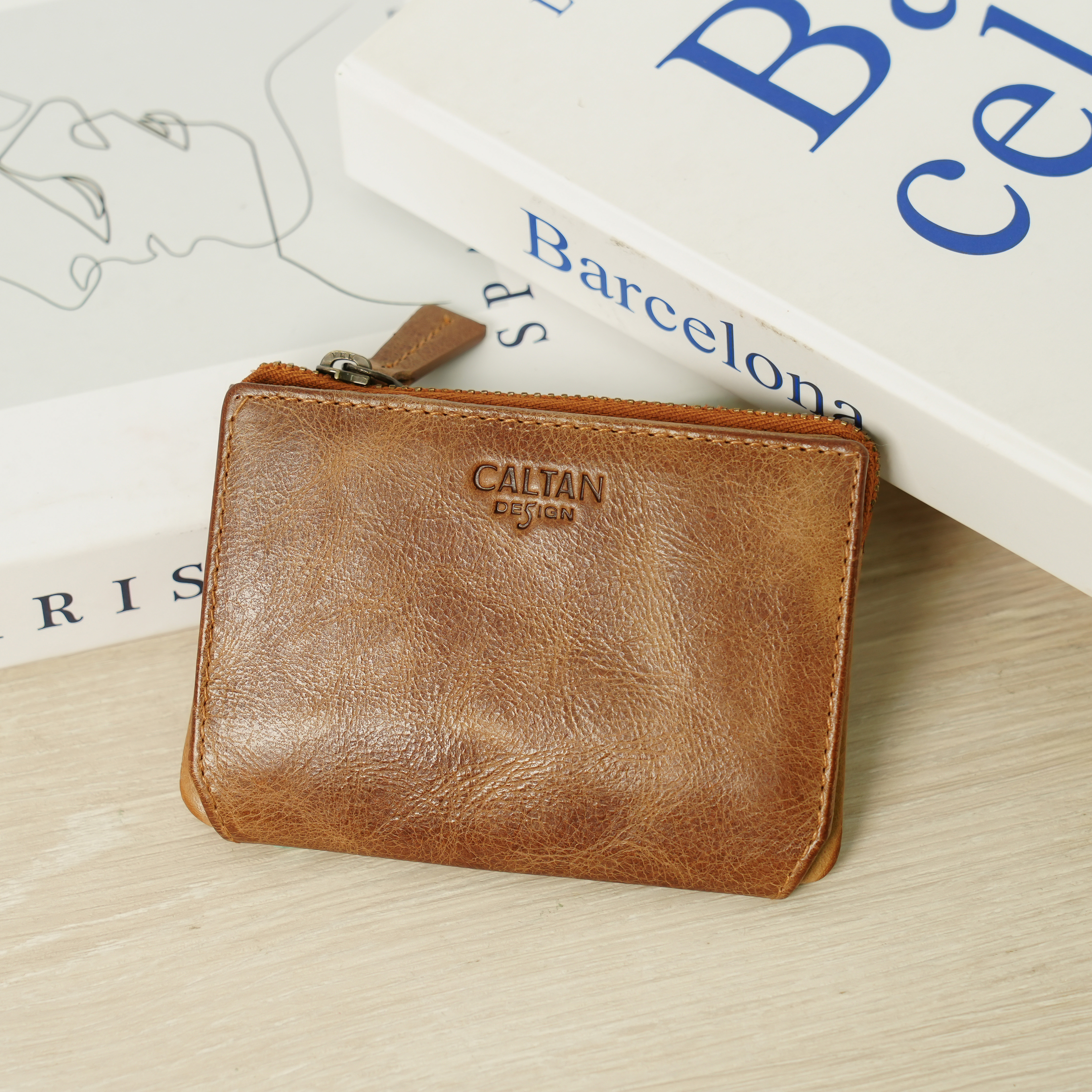 極簡風卡夾式零錢包-四色(073821)