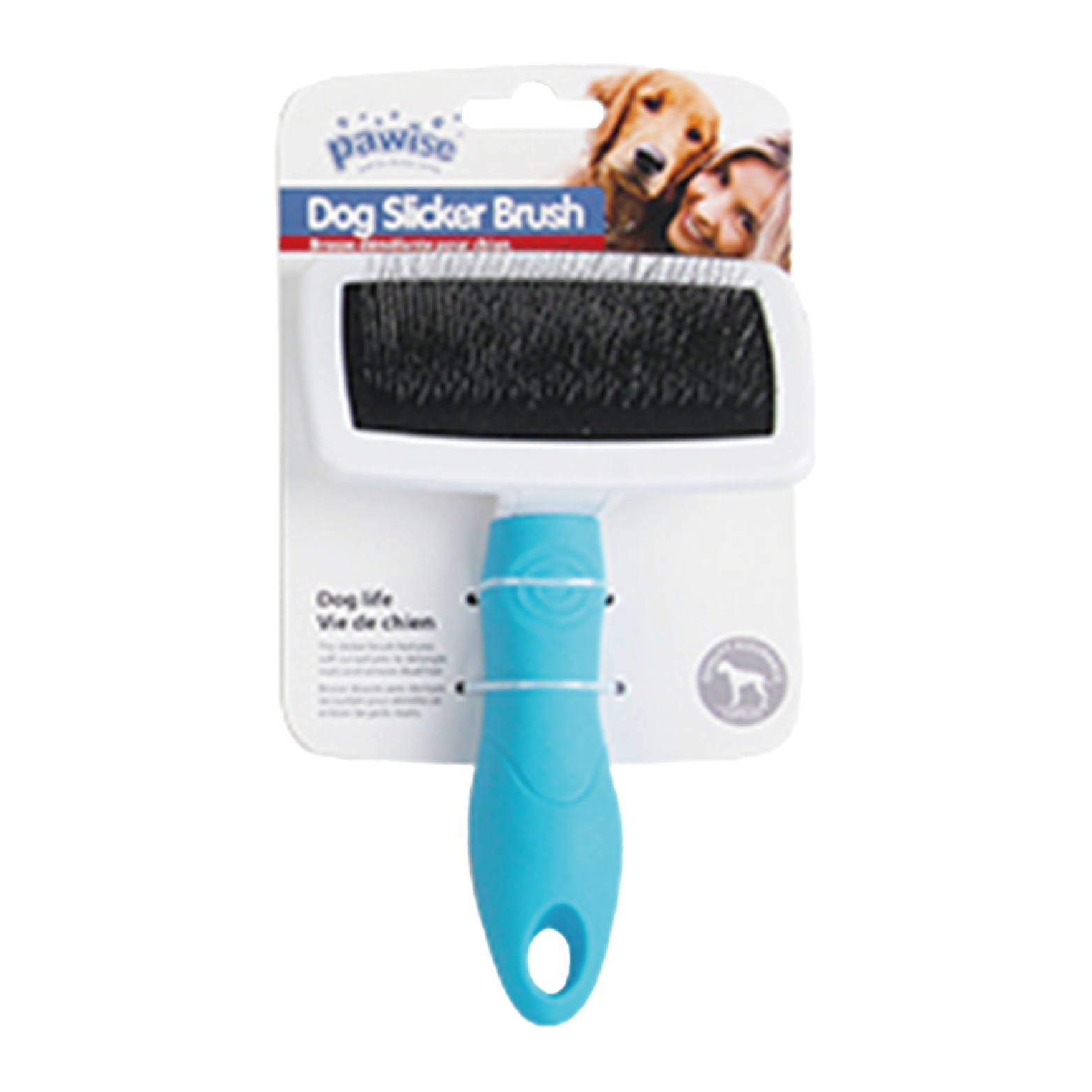 Pawise|膠柄鋼絲刷-S(NO.11461)