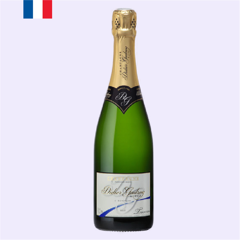 Didier Gadroy Champagne- 黑中白香檳 <經典 珍藏>, 乾型, NV無年份香檳, 750ml