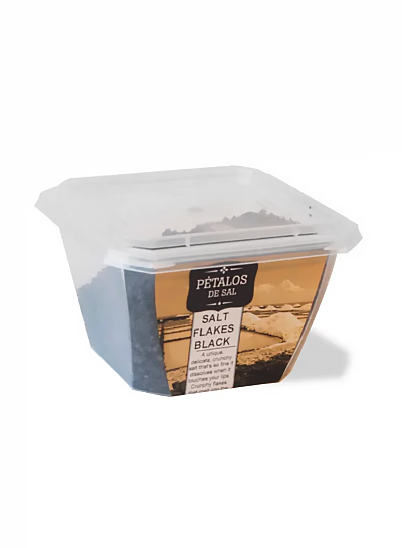 Spain Fossil River Salt Flakes Black ~300g /box