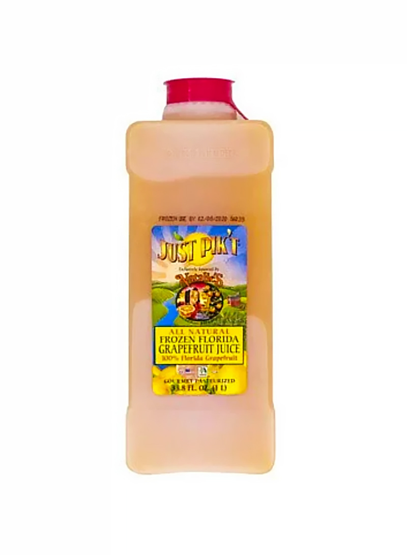 美國 NATALIE’S 100% 純天然西柚汁 100% Grapefruit Juice Fresh from Florida 1公升/樽 (負18°C)