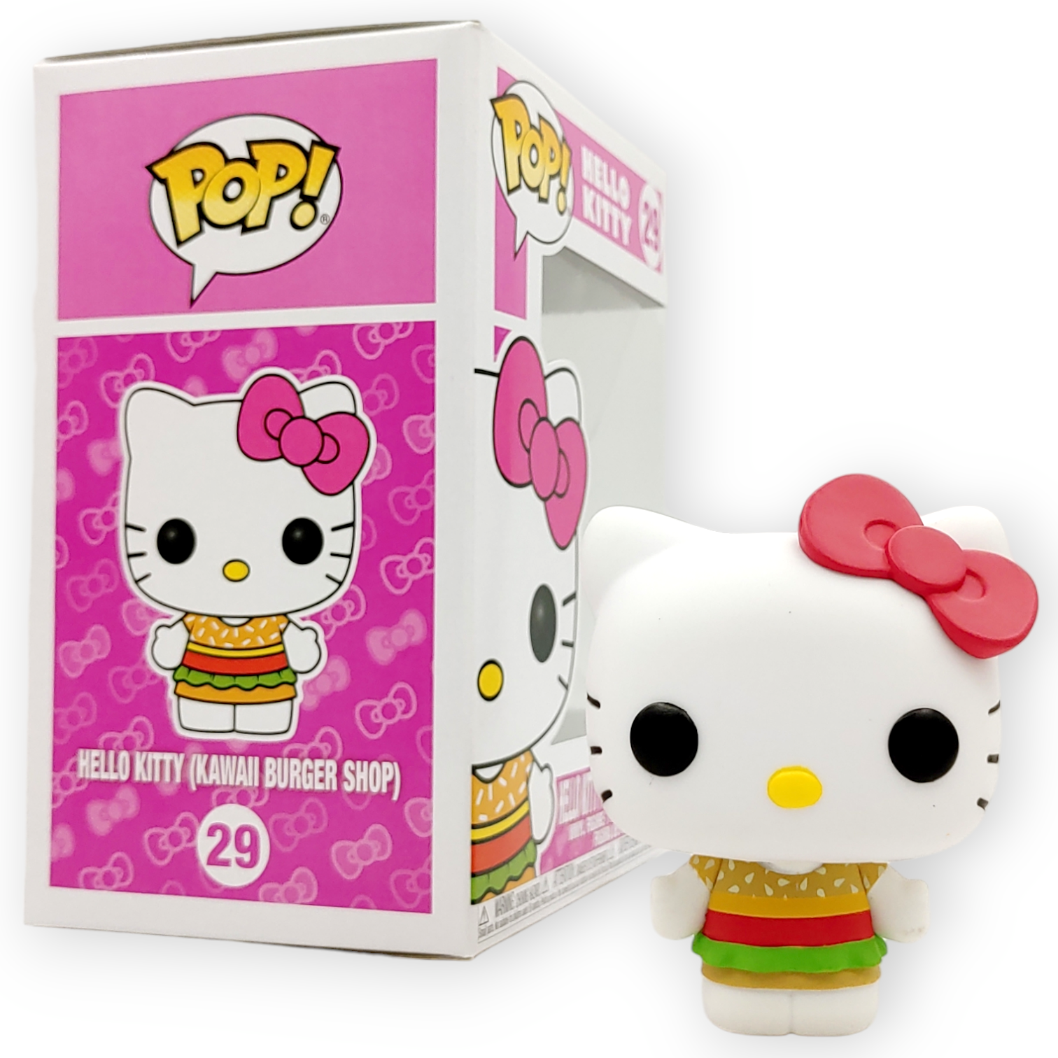 FUNKO POP <KITTY>HELLO KITTY(漢堡包)-No.29