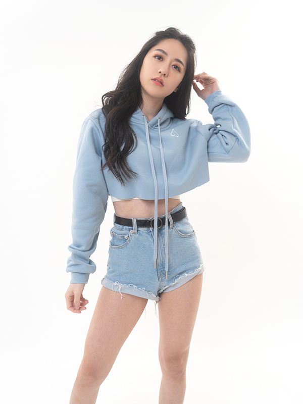 A Little Bit Hot | 今天小辣 短版帽踢 寶寶藍