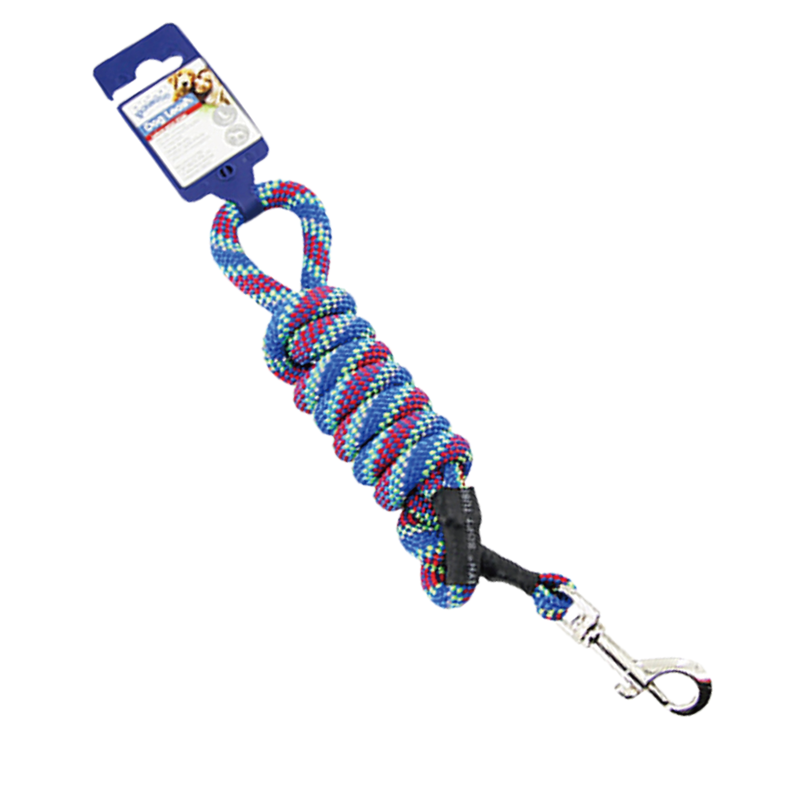 Pawise|反光圓拖帶(L)-藍色(NO.13553)