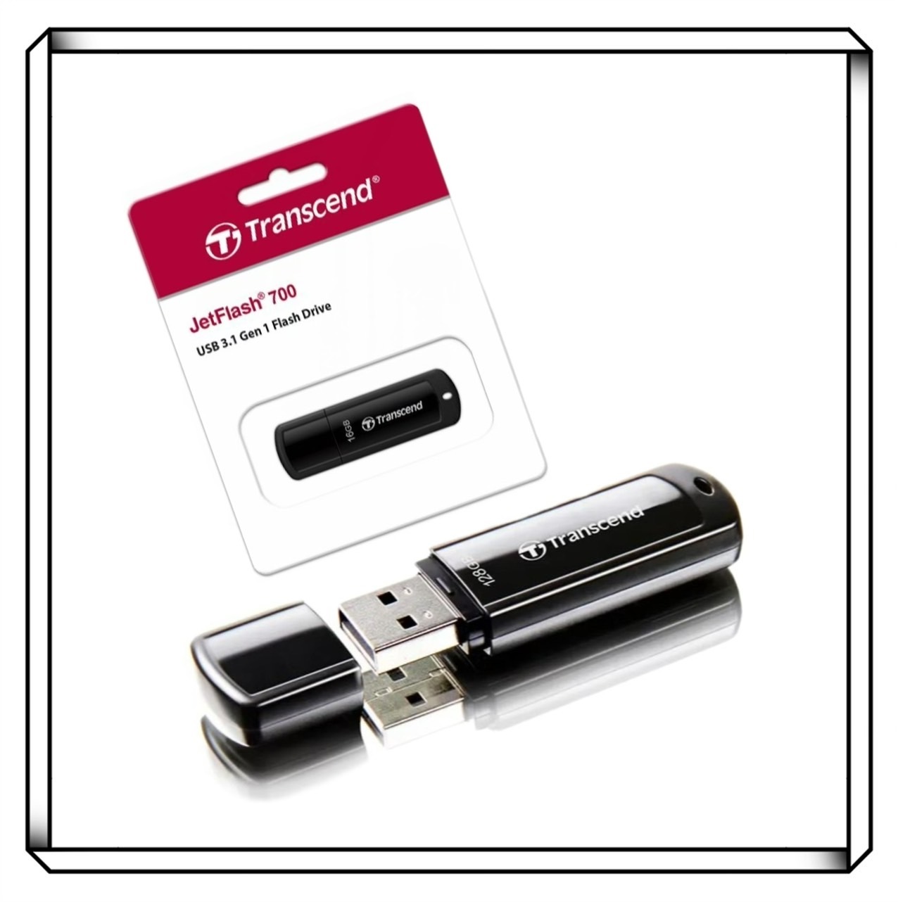 TRANSCEND 創見 JetFlash 700  16G 32G 128G 256G 512G USB 3.1 Gen1 高速介面隨身碟 JF700系列