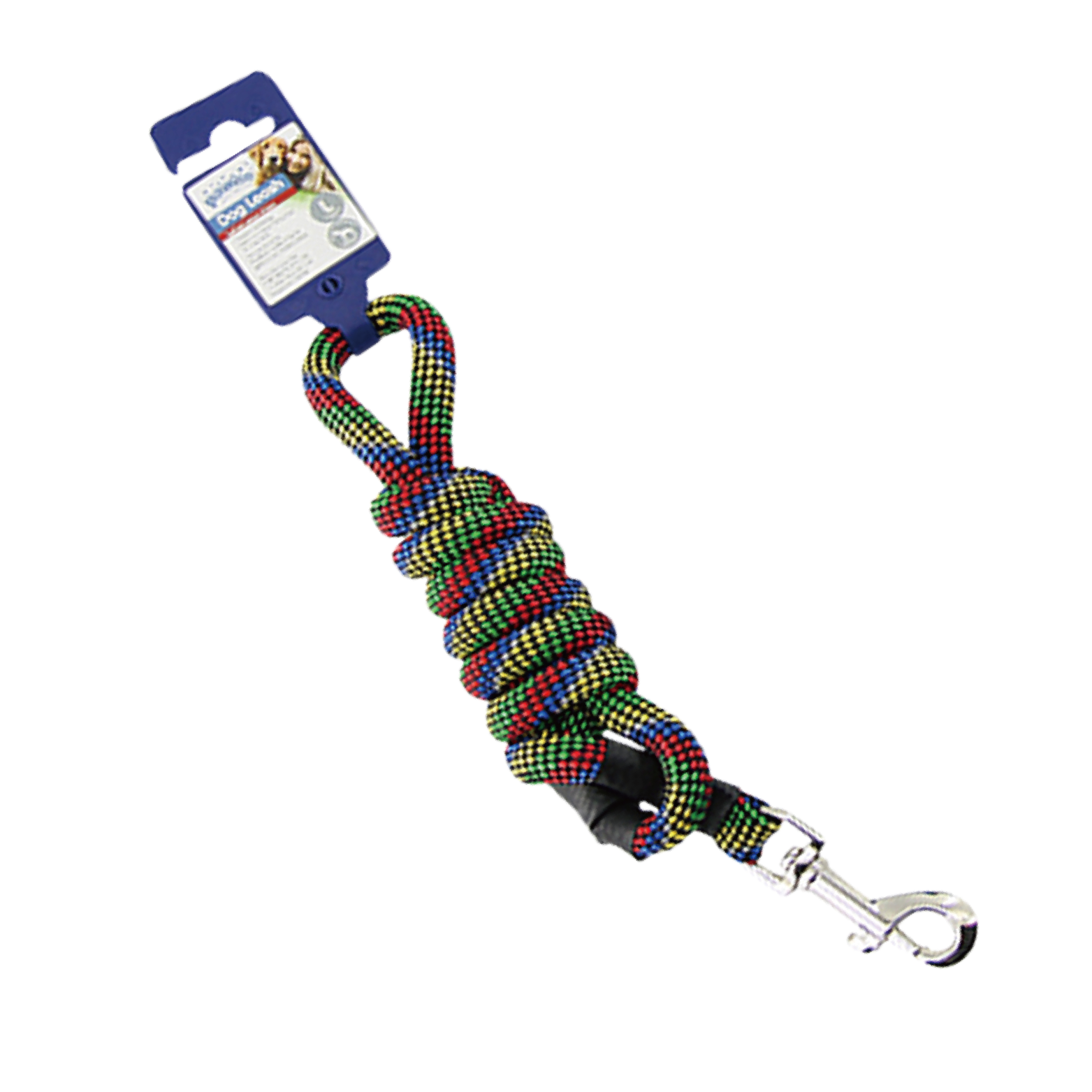 Pawise|反光圓拖帶(L)-黑色(NO.13554)