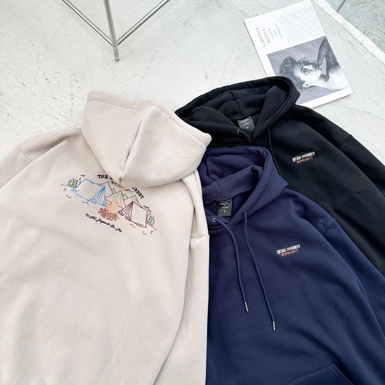 Concept 電繡露營七彩線條帽Tee 98158