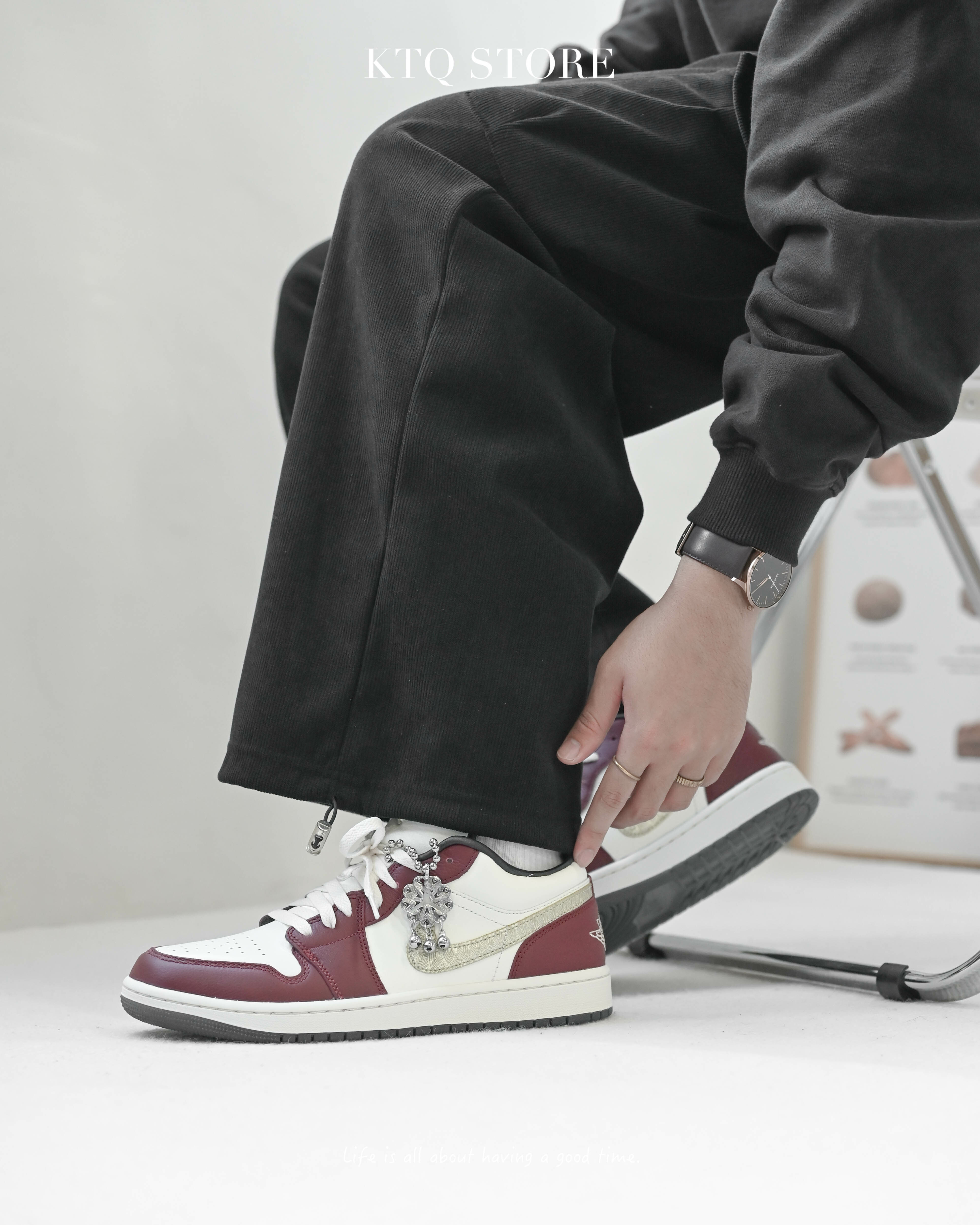 KTQ STORE ‧ Air Jordan 1 Low SE "Year of the Dragon" 龍年 酒紅金 FJ5735-100