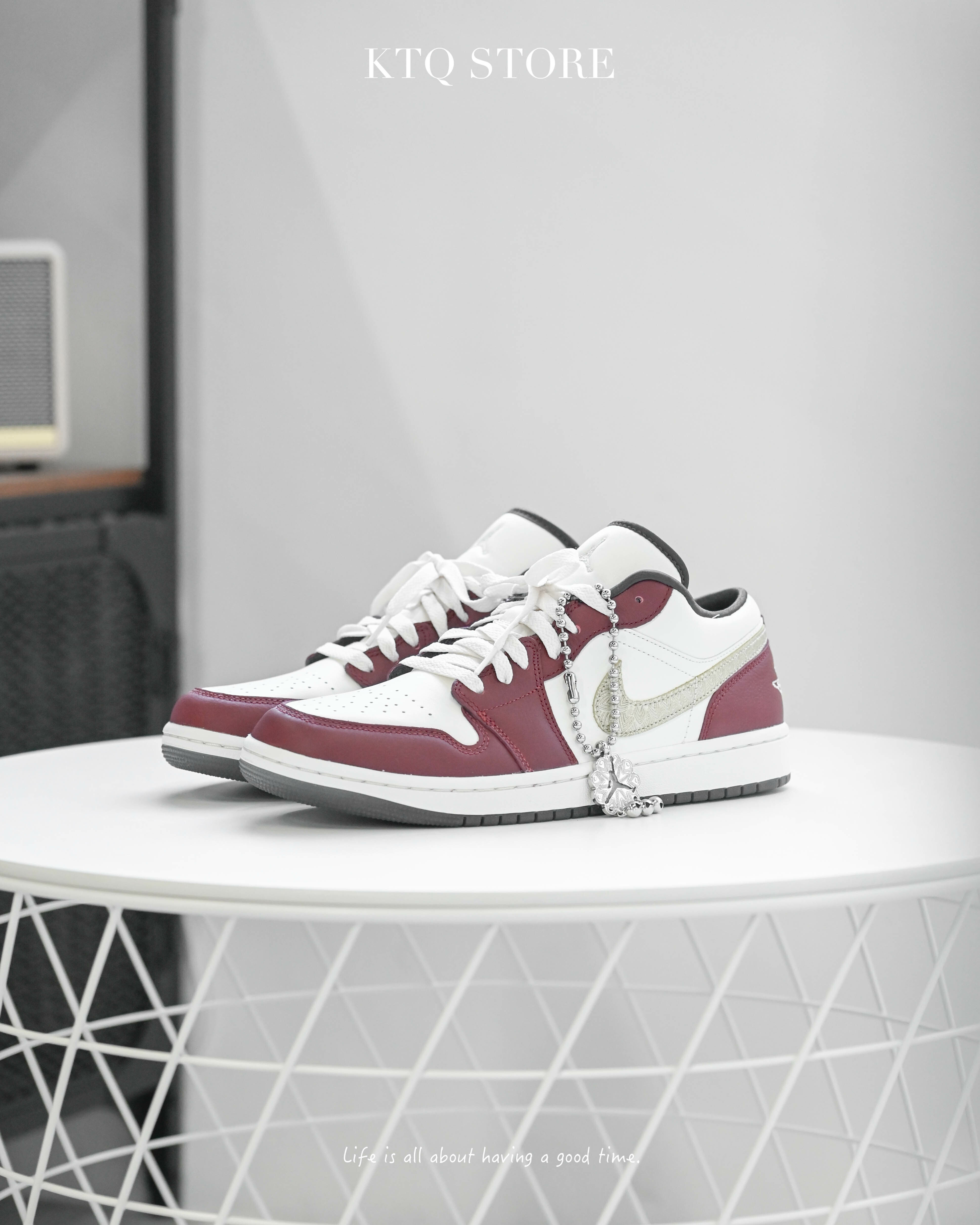 KTQ STORE ‧ Air Jordan 1 Low SE "Year of the Dragon" 龍年 酒紅金 FJ5735-100