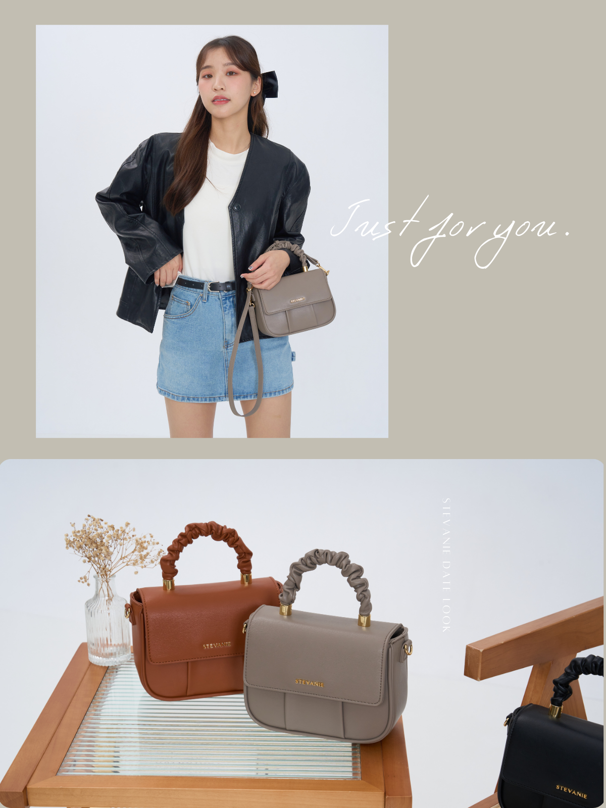 STEVANIE - 庫洛絲手提包女生斜背包