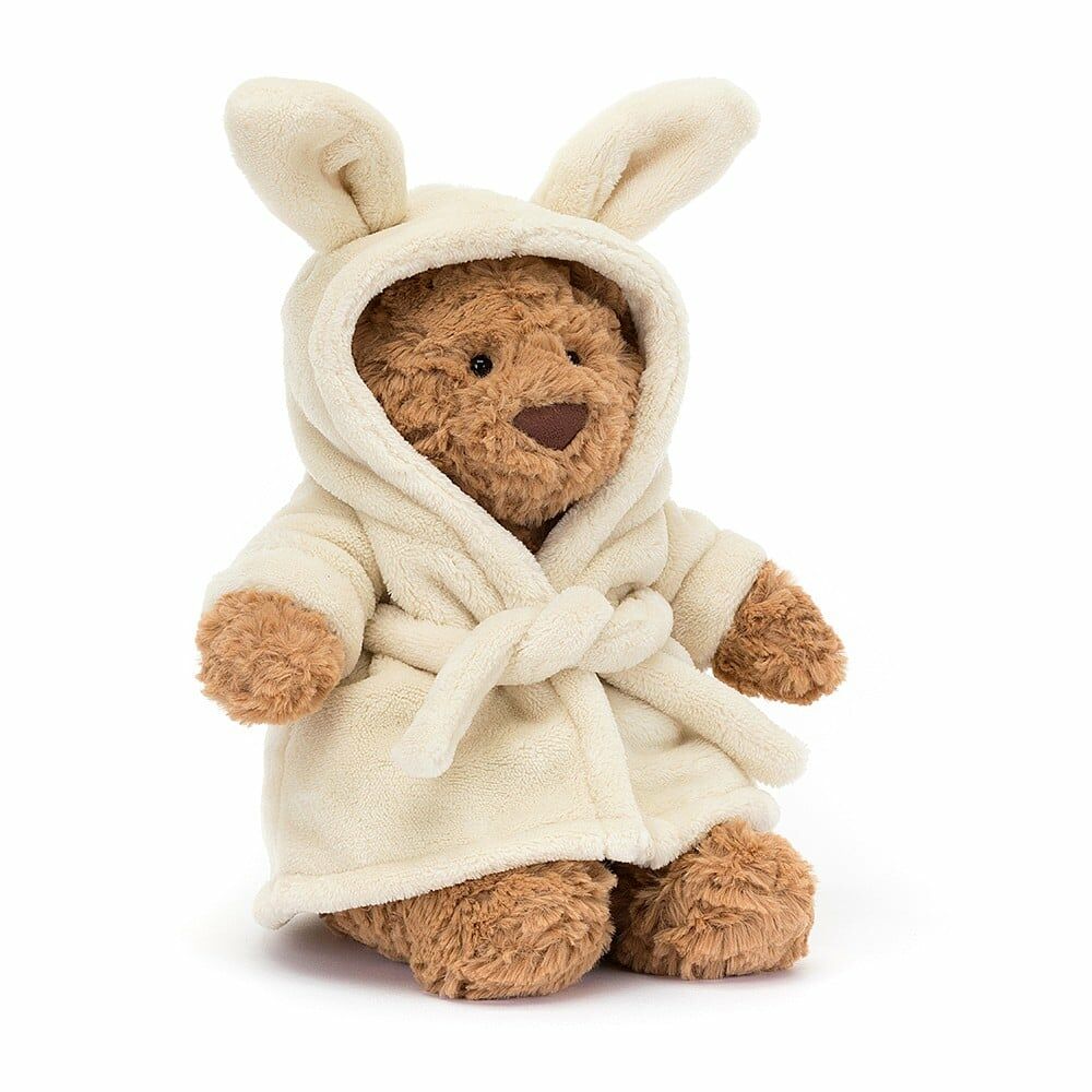 Jellycat Bartholomew Bear Bathrobe 浴袍巴賽羅熊(26cm)